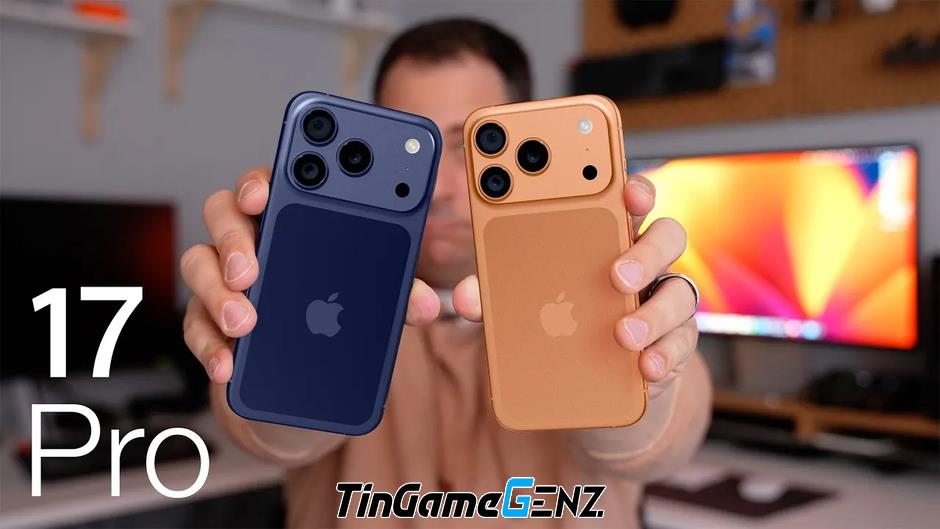 Khám Phá Màu Sắc Đặc Biệt Của iPhone 17 Pro Max: Cận Cảnh Sự Đổi Mới Nổi Bật!