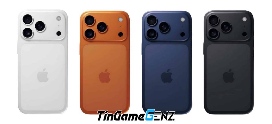 Khám Phá Màu Sắc Đặc Biệt Của iPhone 17 Pro Max: Cận Cảnh Sự Đổi Mới Nổi Bật!