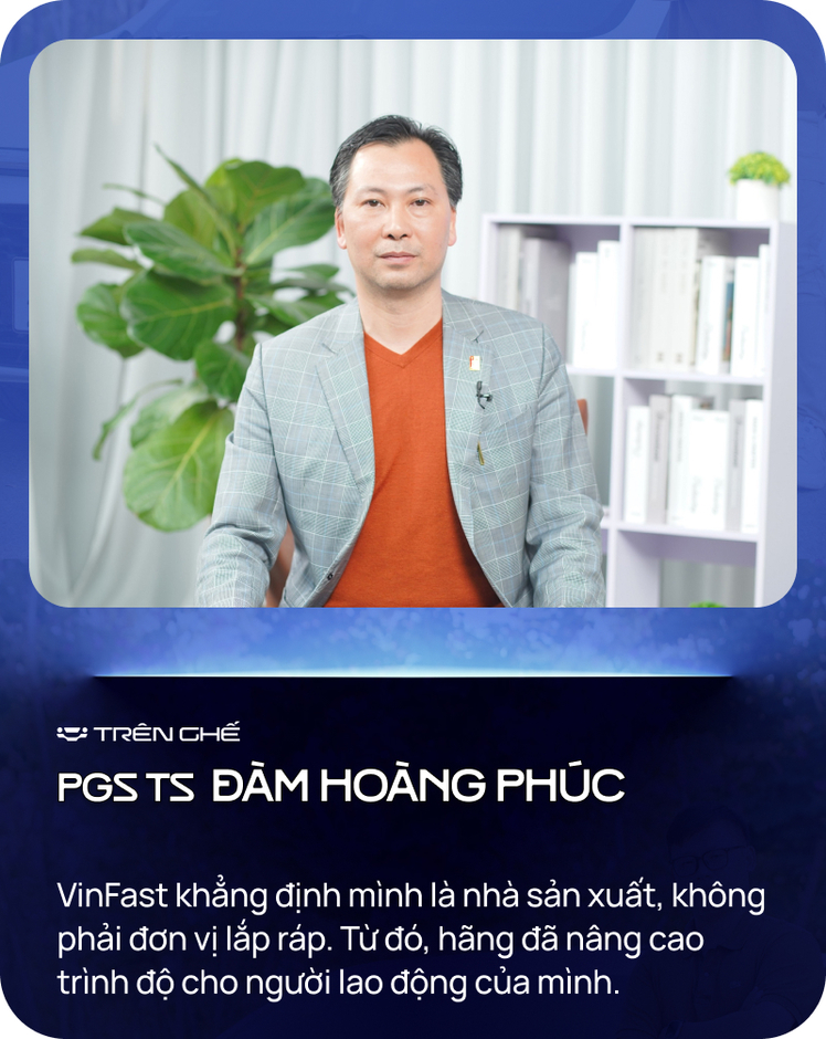 Khám Phá Quy Trình Sản Xuất Ô Tô Tại VinFast: PGS.TS Đàm Hoàng Phúc Chỉ Ra Cách Phân Biệt Xe Nhà Máy Số và Xe Vặn Bằng Tay Qua Chi Tiết Bu-lông