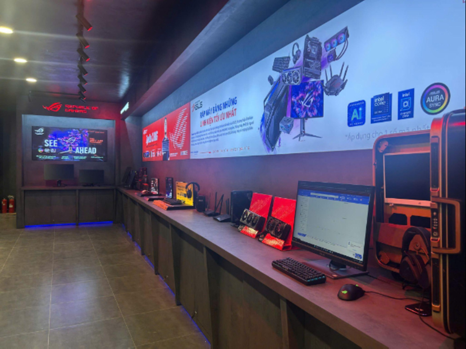 Khám Phá ROG Exclusive Store Mới Tại TP.HCM: Không Gian Công Nghệ Đỉnh Cao Dành Cho Game Thủ Sắp Ra Mắt!