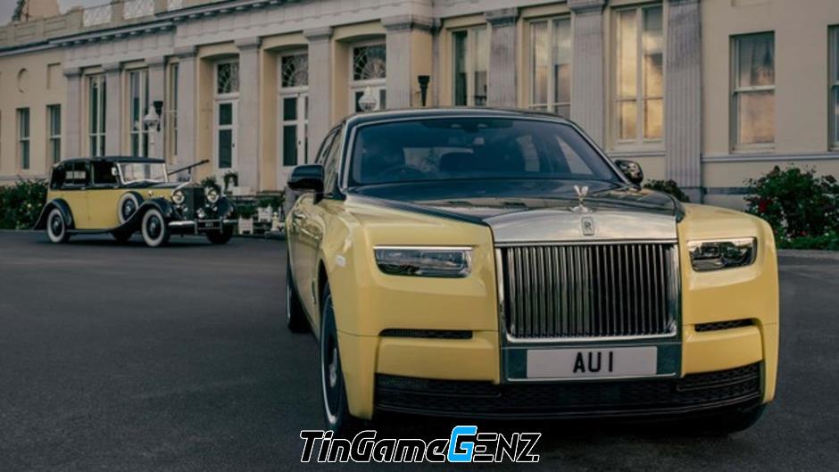 Khám Phá Rolls-Royce Phantom Goldfinger: Siêu Phẩm Mạ Vàng Độc Nhất Vô Nhị!