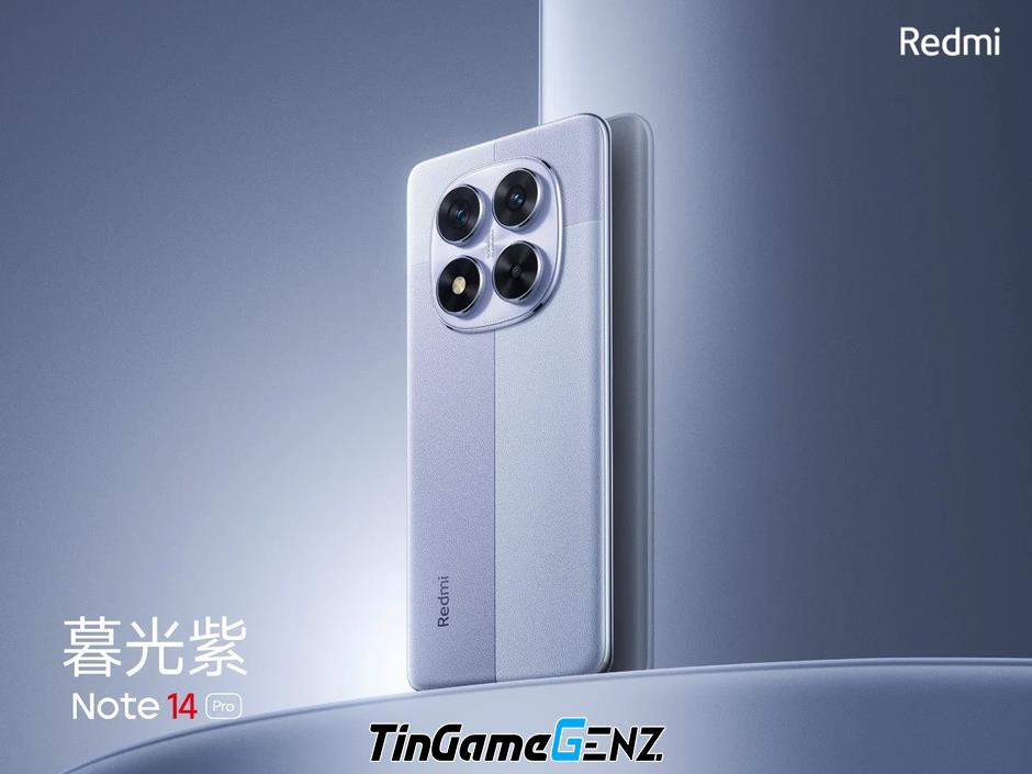 Khám Phá Sắc Màu Ấn Tượng Của Redmi Note 14 Pro: Sự Lựa Chọn Hoàn Hảo Cho Game Thủ