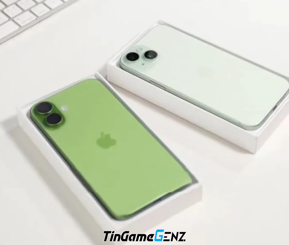 Khám Phá Sắc Xanh Hải Cả của iPhone 17: Vẻ Đẹp Đáng Kinh Ngạc!
