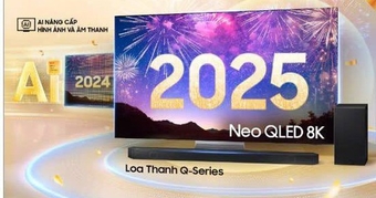 "Khám Phá Samsung AI TV 65-75-85 Inch: Trải Nghiệm Âm Thanh Tuyệt Hảo và Ưu Đãi Đặc Biệt Cho Tết Nguyên Đán"