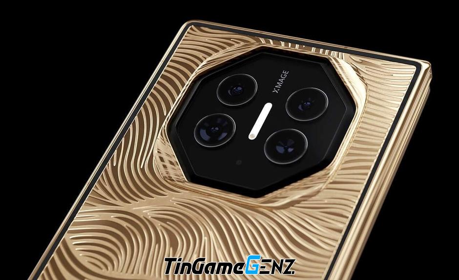 Khám Phá Siêu Phẩm Smartphone Màn Hình Gập 3 Vàng 24K Giá Gần 380 Triệu Đồng