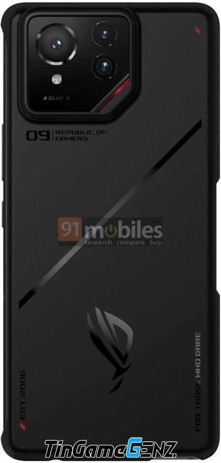 Khám Phá Thiết Kế Đẳng Cấp Của Asus ROG Phone 9 Pro: Smartphone Ghi Điểm Trong Thế Giới Game