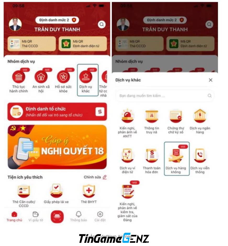 Khám Phá Tính Năng Độc Đáo Của VNeID: Giải Pháp Hữu Ích Dành Cho Người Dùng Game! Khám Phá Tính Năng Độc Đáo Của VNeID: Giải Pháp Hữu Ích Dành Cho Người Dùng Game!