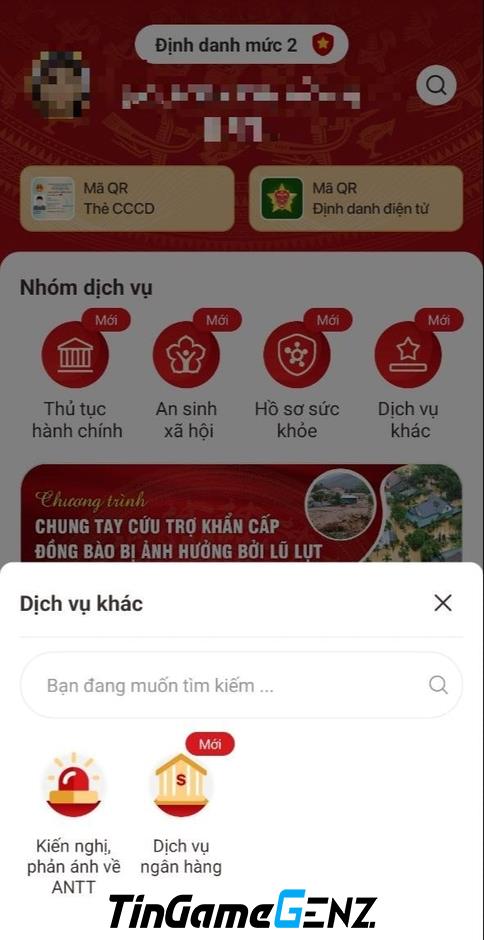 Khám Phá Tính Năng Mới: Mở Tài Khoản Ngân Hàng Ngay Trên Ứng Dụng VNeID!