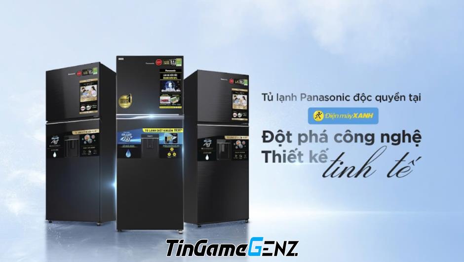 "Khám Phá Tủ Lạnh Mới Của Panasonic: Cuộc Sống Thảnh Thơi Và Khỏe Mạnh Mỗi Ngày"