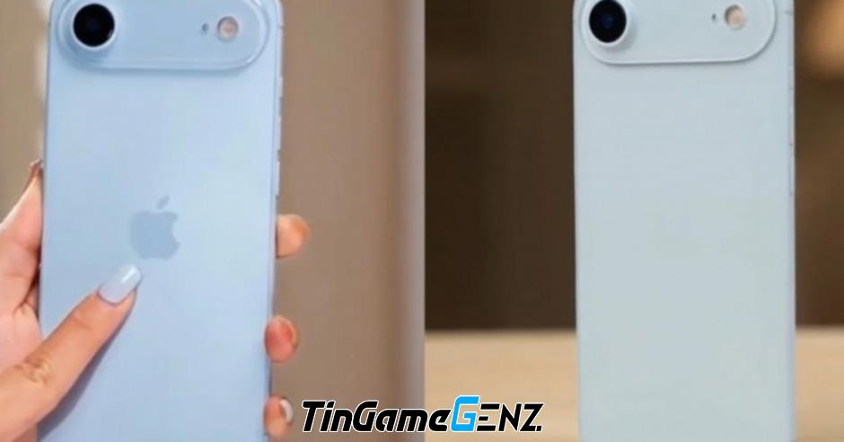 Khám Phá Video Cận Cảnh iPhone 17 Air Màu Xanh Dương – Sản Phẩm Đẳng Cấp Dành Cho Game Thủ!