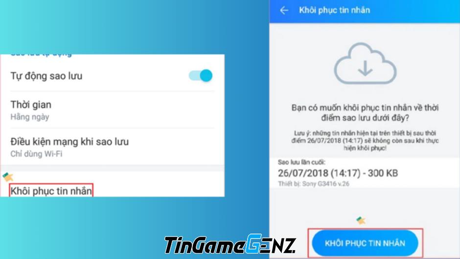 Khôi phục tin nhắn Zalo đã xóa: Cách đơn giản để lấy lại những cuộc trò chuyện cũ!