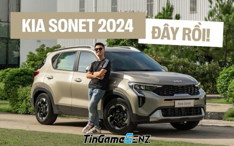 Kia Sonet 2024: Giá từ 539-624 triệu đồng, cạnh tranh với Hyundai Creta base