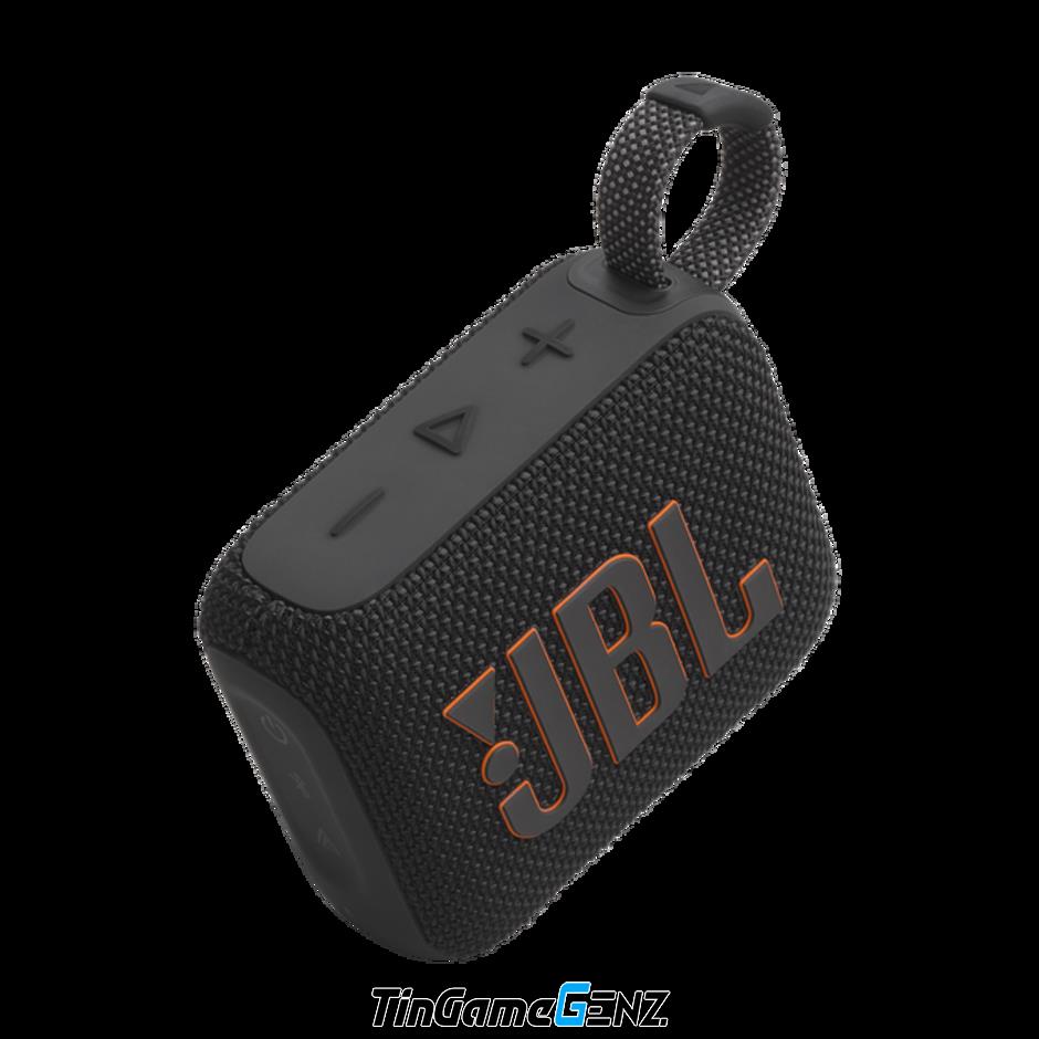 Loa di động JBL Go 4: Pin 7 giờ, ghép đôi được