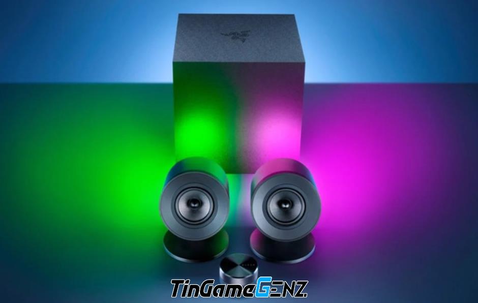 Loa Razer Nommo V2 Pro: Nâng tầm trải nghiệm chơi game với công nghệ hàng đầu của Razer.