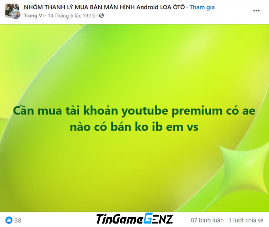 Lưu ý khi mua tài khoản YouTube Premium, Netflix online để tránh bị lừa