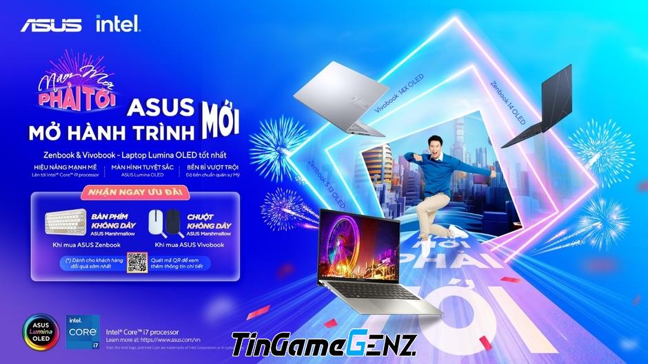 Lý do cần nâng cấp ngay laptop ASUS Lumina OLED.