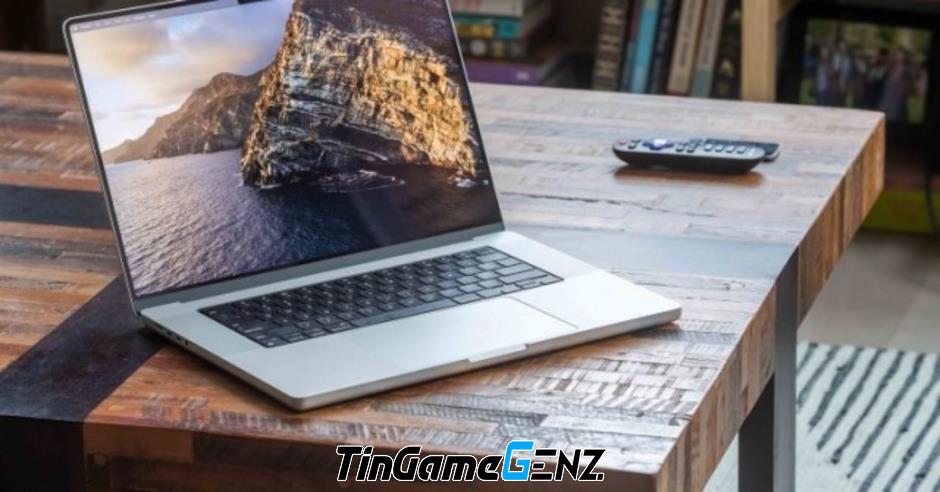 MacBook thể hiện thời lượng pin 