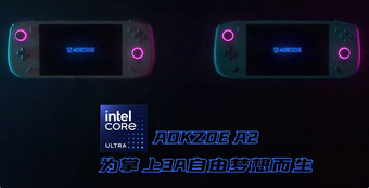 Máy Chơi Game PC Cầm Tay A2 Ultra AOKZOE với Chip Intel Ultra 7