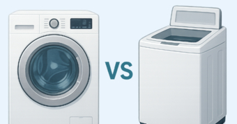 "Máy Giặt Cửa Ngang vs Cửa Trên: So Sánh Hiệu Quả Tiết Kiệm Điện Nước"