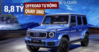 "Mercedes-Benz G 580: Giá 8,8 tỷ tại Việt Nam - Phiên bản giới hạn với động cơ 580hp, di chuyển 473km/sạc và tính năng quay đầu 360 độ"