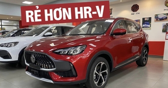 MG HS mới giảm giá từ 650 triệu tại đại lý, cạnh tranh với HR-V và CR-V