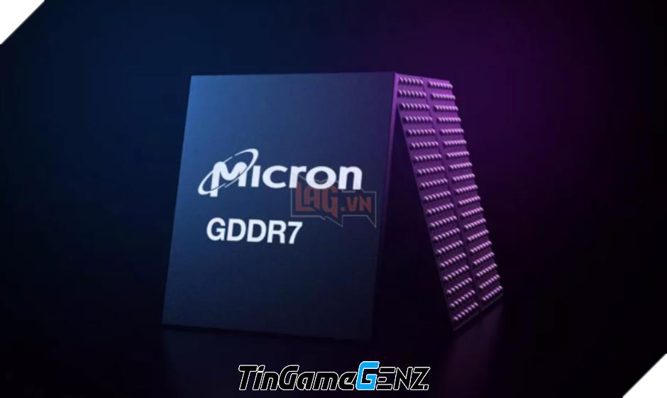 Micron: Bộ Nhớ GDDR7 Tăng Hiệu Suất 3,1 Lần So Với GDDR6