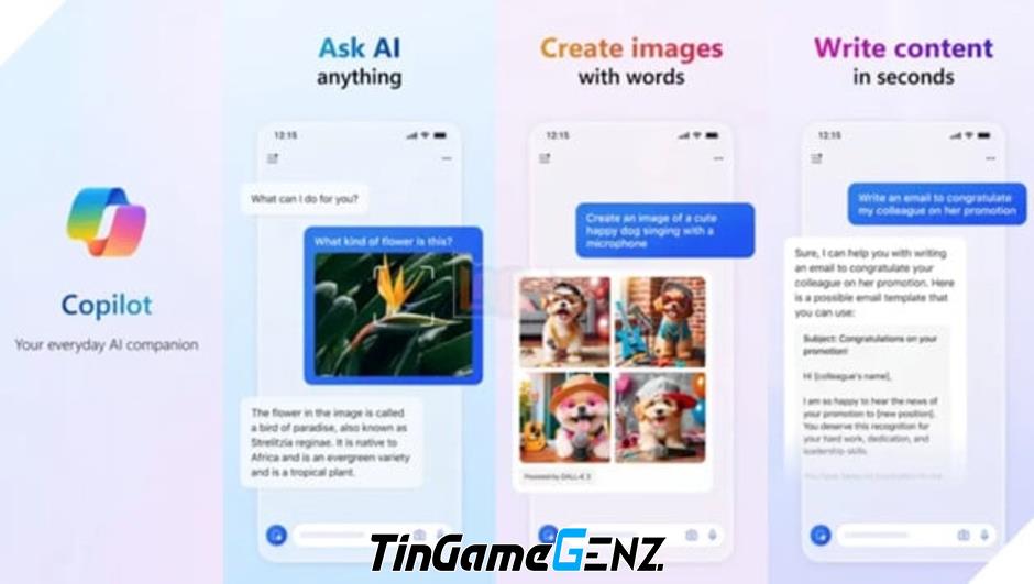 Microsoft Copilot ra mắt chính thức trên iPhone và iPad