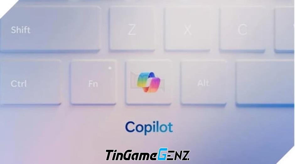 Microsoft thêm phím Copilot AI vào bàn phím Windows.