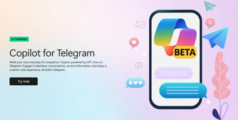Microsoft tích hợp Bot Copilot vào ứng dụng Telegram.