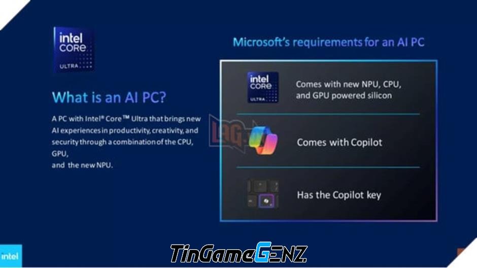 Microsoft và Intel tiết lộ thông tin chi tiết về công nghệ PC AI