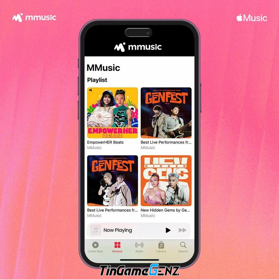 MMUSIC trở thành Music Curator chính thức của Apple Music tại Việt Nam