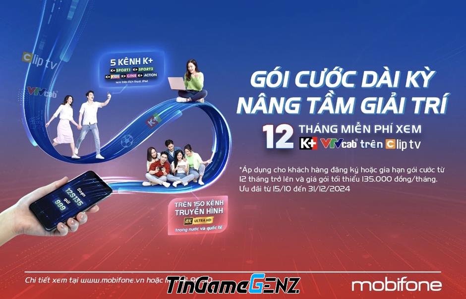 "MobiFone Ra Mắt Ưu Đãi Hấp Dẫn Dành Cho Gói Cước Dài Hạn: Cơ Hội Vàng Cho Game Thủ!"