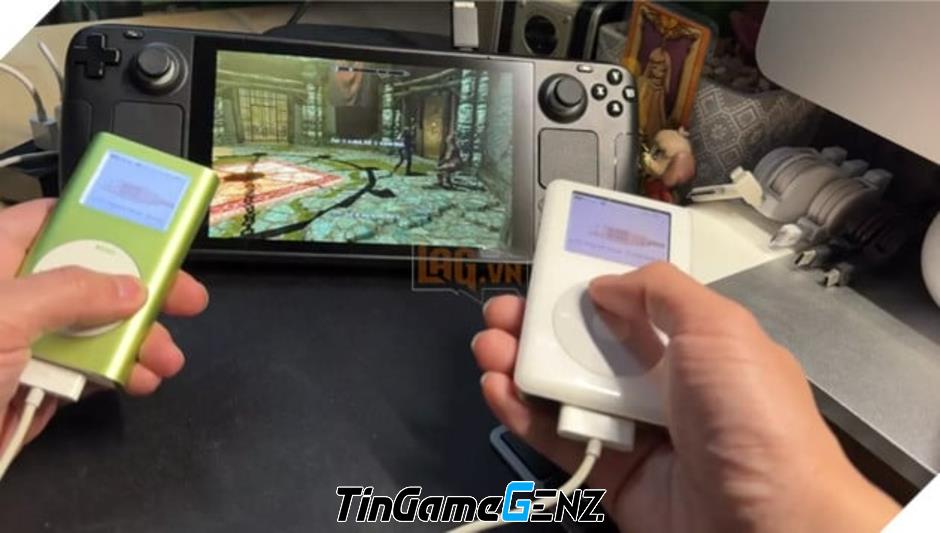 Modder chơi Skyrim trên Steam Deck bằng iPod cũ