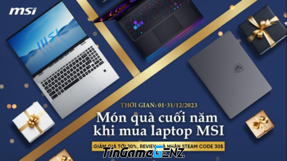 MSI Cyborg 15 & Thin GF63: Laptop nhẹ, mỏng, mạnh mẽ phù hợp với mọi người.