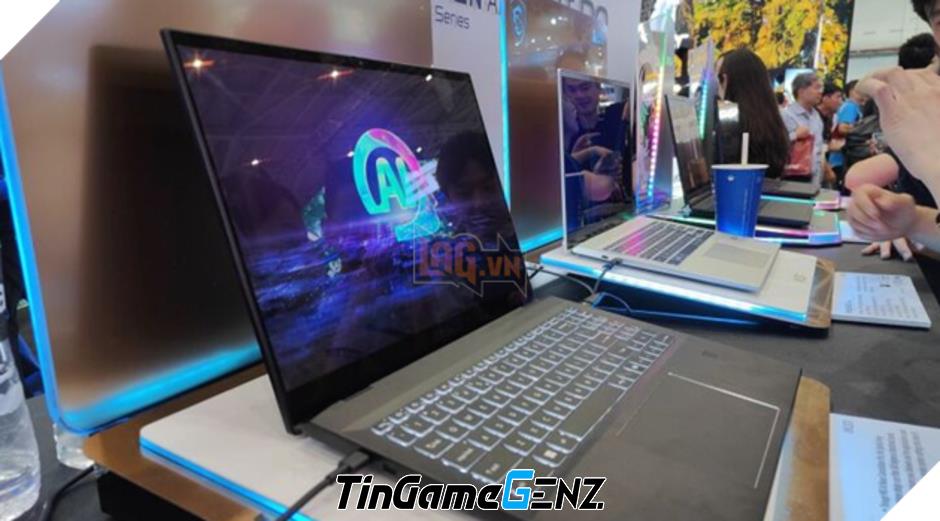 MSI giới thiệu laptop tích hợp AI mới với chip AMD