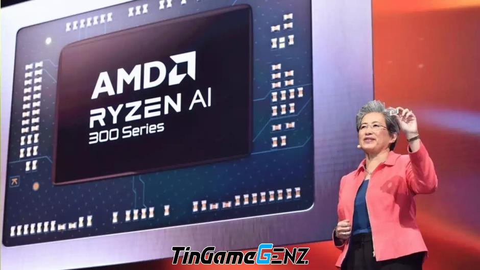 Nâng cấp nổi bật của CPU AMD Ryzen AI 300 