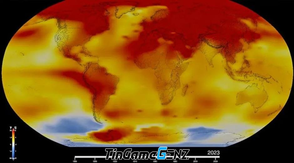 NASA xác nhận năm 2023 là năm nóng kỷ lục từ thế kỷ 19.