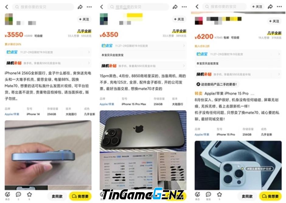 Người Trung Quốc Bán iPhone Cũ Ồ ạt: Nguyên Nhân Đằng Sau Cơn Sốt Giảm Giá Di Động!