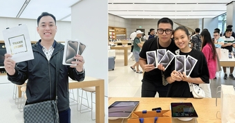 Người Việt mua iPhone 15 tại Singapore, Thái Lan; máy đầu tiên về Việt Nam có giá trên 60 triệu đồng.