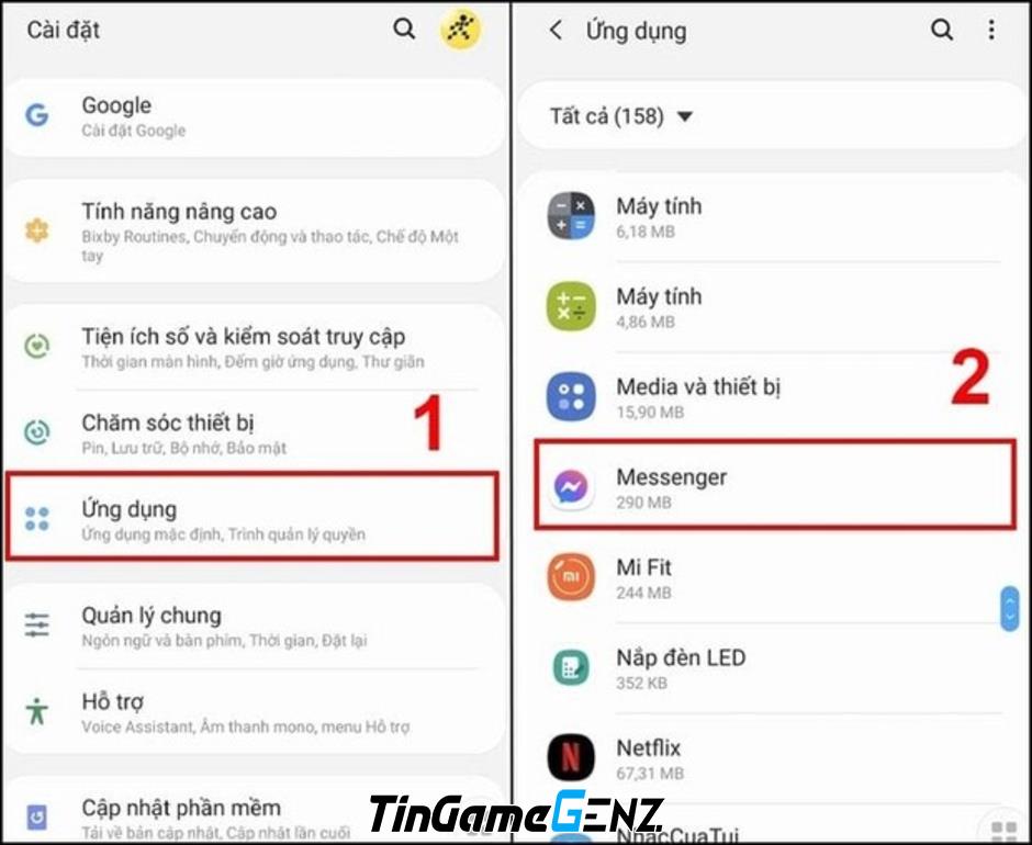 Nguyên nhân và cách khắc phục cuộc gọi Messenger bị vọng tiếng