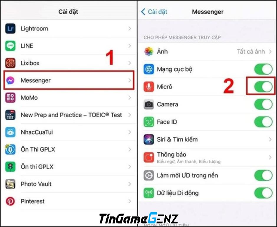 Nguyên nhân và cách khắc phục cuộc gọi Messenger bị vọng tiếng