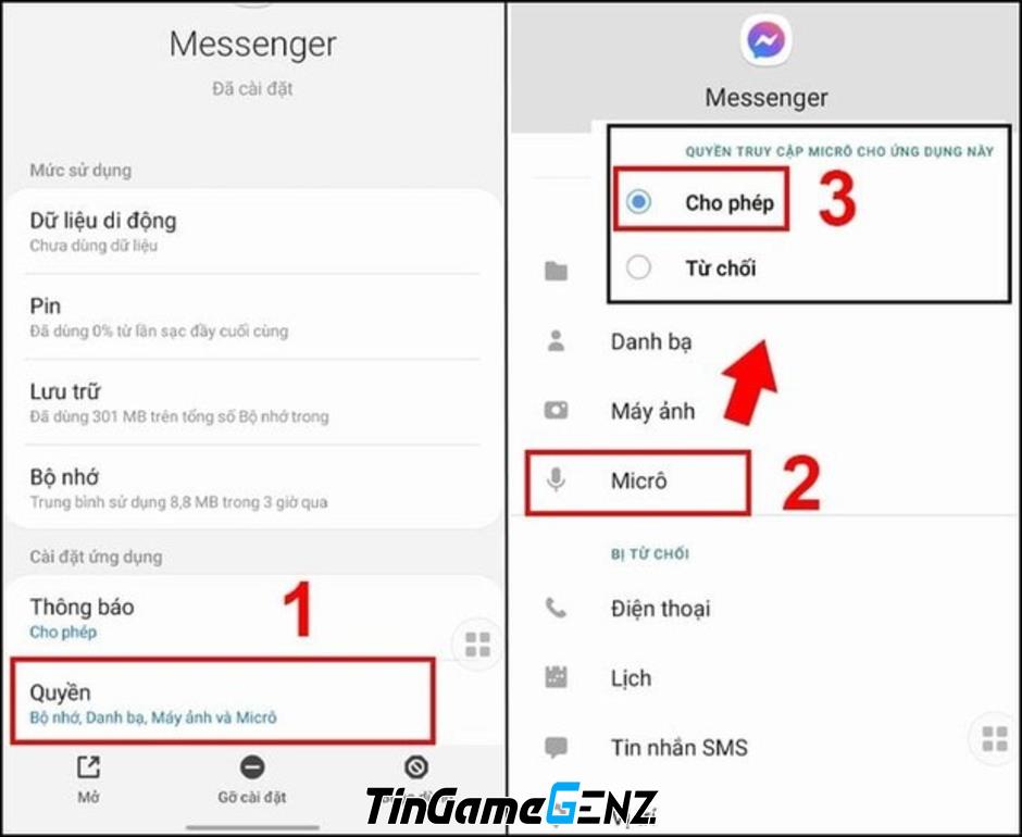 Nguyên nhân và cách khắc phục cuộc gọi Messenger bị vọng tiếng