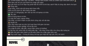 "Nhận Diện Chiêu Tuyển Dụng 