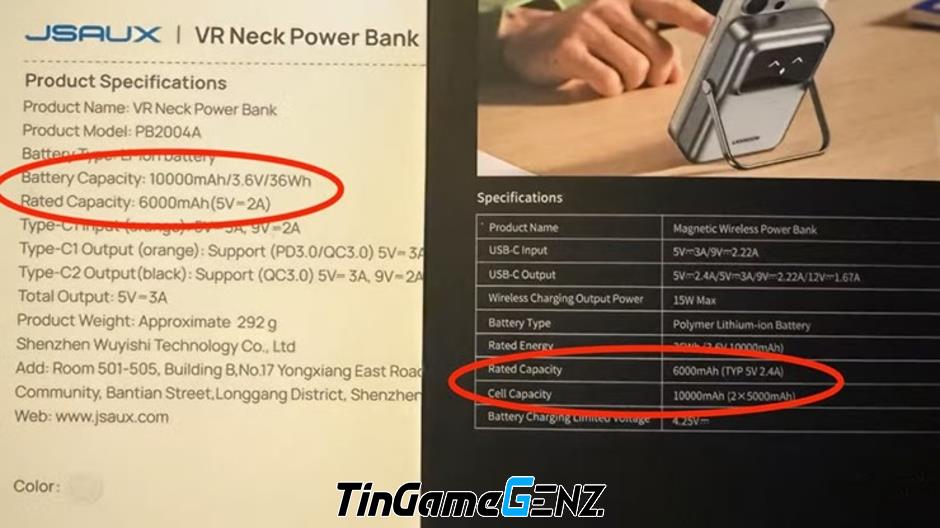 Những Lỗi Phổ Biến Khi Mua Sạc Dự Phòng Mà Game Thủ Nên Tránh