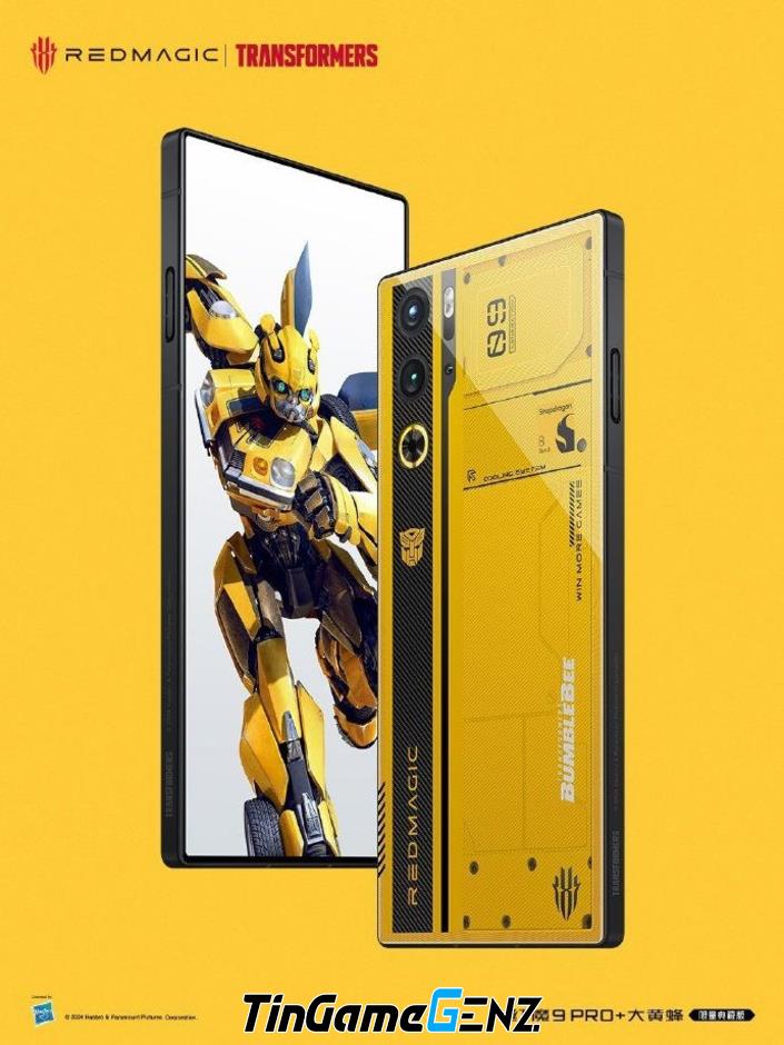 Nubia Red Magic 9 Pro+ Bumblebee Transformers ra mắt với giá 22,3 triệu đồng