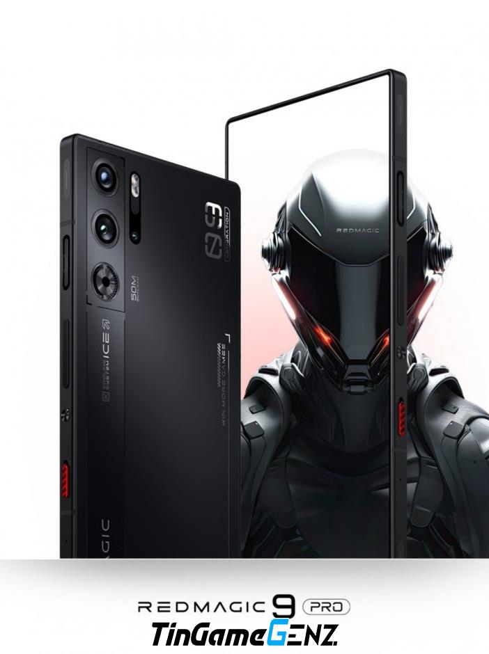 Nubia Red Magic 9 Pro: Thiết kế bá đạo của siêu phẩm chơi game.