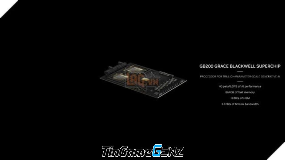 Nvidia giới thiệu chip AI mới vượt trội H100 với tốc độ gấp 30 lần