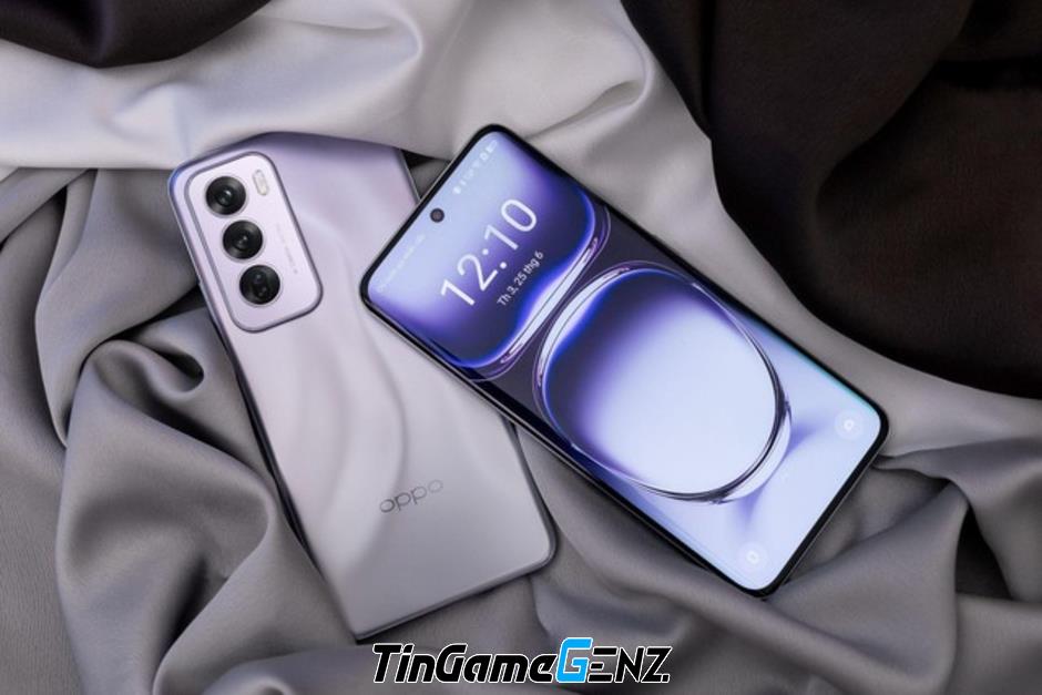 OPPO ra mắt dòng điện thoại Reno12 Series với tính năng AI và thiết kế dòng chảy bạc