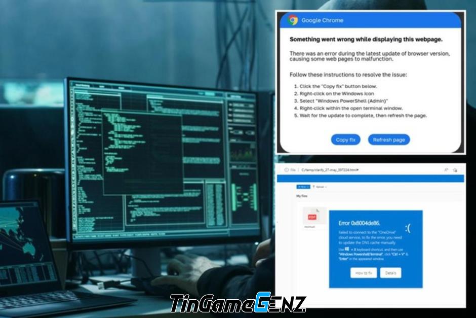 Phần mềm độc hại giả danh Google Chrome và Microsoft, lừa đảo chiếm đoạt tiền
