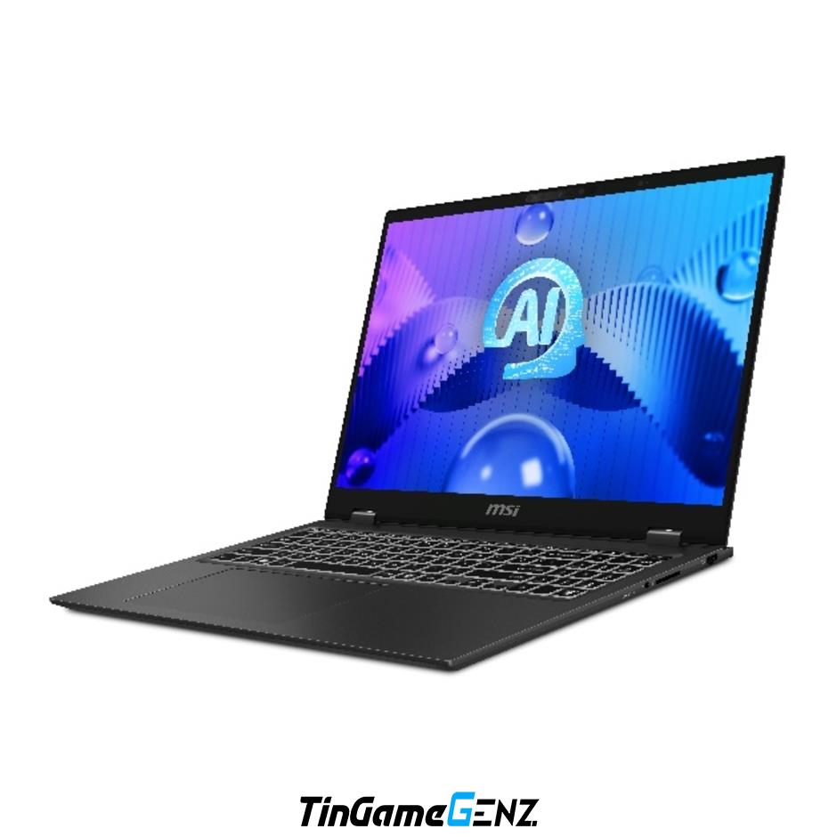 Prestige 16 AI Series - Ngôi sao mới của MSI trong thời kỳ laptop trang bị trí tuệ nhân tạo